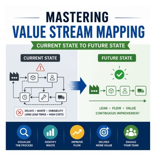 Mastering value stream mapping